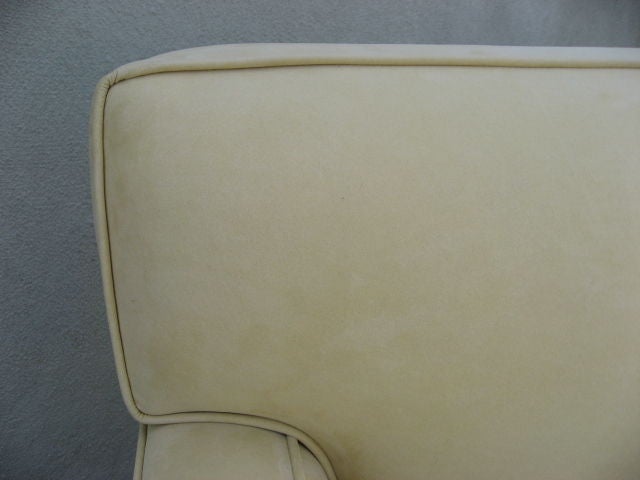 Mid-20th Century 1950s Loveseat in the Manner of Jean-Michel Frank