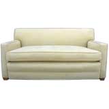 1950s Loveseat in the Manner of Jean-Michel Frank