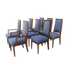 Set of 8 Walnut Chairs Set of 8 Walnut Chairs