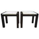 Pair of Rosewood Side Tables by Ico Parisi