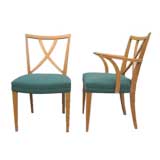 Set of   Six 1940s Dining  Chairs  by Paul Frankl