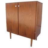Vintage Little Walnut Cabinet