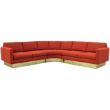 Big 3 Pieces Sectional by Milo Baughman