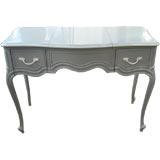 Vintage LOUIS XV STYLE LACQUERED VANITY