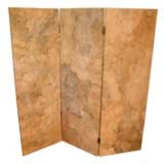 Three panel Parchment screen 1