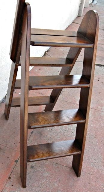 20th Century Library Step ladder