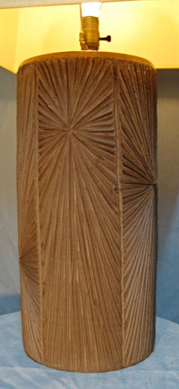Huge Robert Maxwell/David Cressey Art Pottery lamp