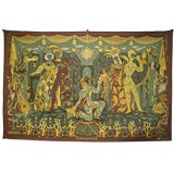 Vintage Art Deco Aubusson Tapestry-20th Century