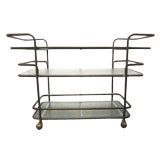 Vintage Rare Serving Cart by Walter Lamb