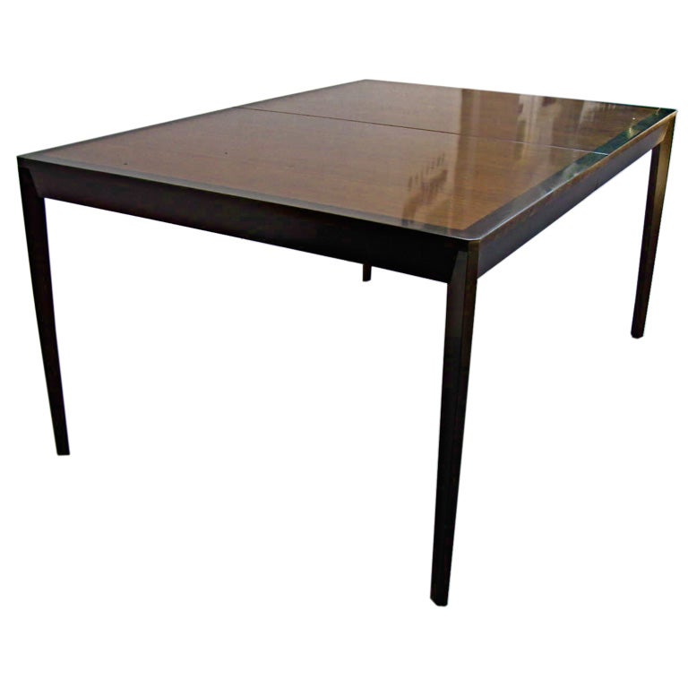 Gany And Rosewood Dining Table By Edward Wormley For Dunbar Gany Rosewood Dining Table By Edward Wormley For Dunbar