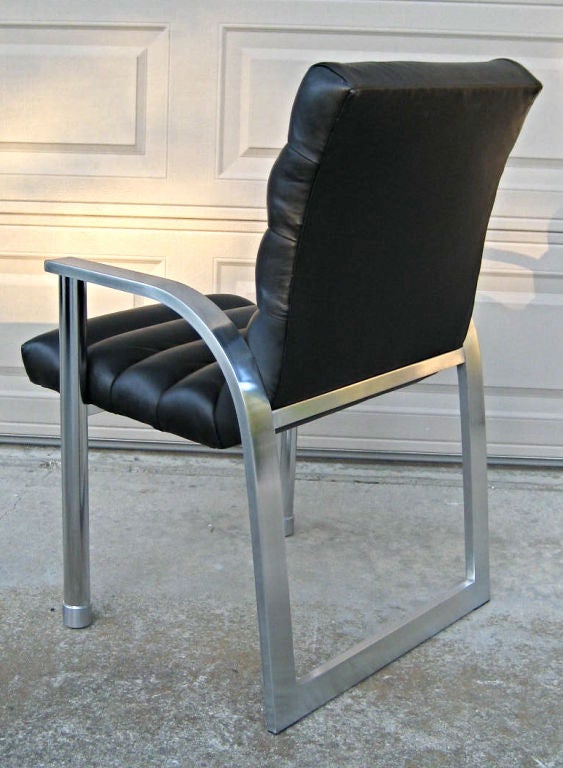 Pair of Eclipse Lounge Chairs by Jay Spectre For Sale at 1stDibs