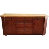 Paul Frankl Sideboard with Cork Top