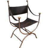 Single Italian Neo-Classical Chair.