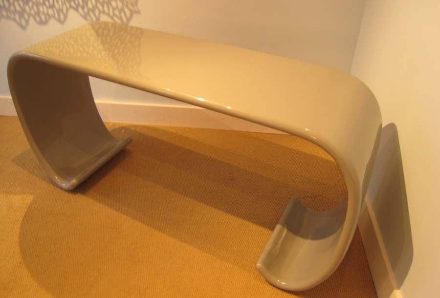 KARL SPRINGER ATT.WATERFALL CONSOLE TABLE