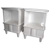 Vintage 1940s GROSFELD HOUSE ATTRIBUTED PLUME DRESSER CABINET