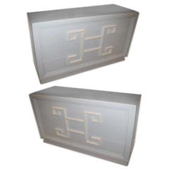 1940s PAIR OF KITTINGER COMMODES CABINETS