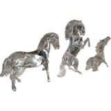 MURANO ALL GLASS SCULPTURAL HORSES BY ANDROMEDA MURANO ALL GLASS SCULPTURAL HORSES BY ANDROMEDA
