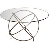 SCULPTURAL ROUND RINGS TABLE
