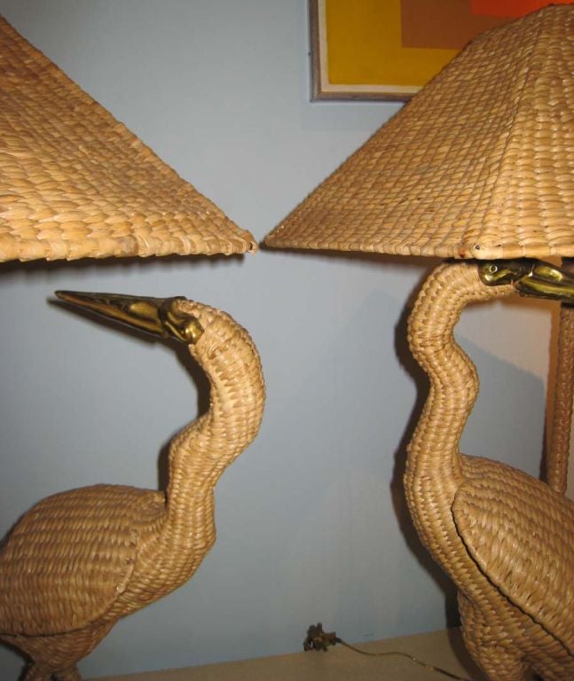 HAND CRAFTED STUDIO PAIR LAMPS MEXICO