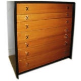 PAUL FRANKL FOR JOHHSON FURNITURE HI BOY DRESSER DESK