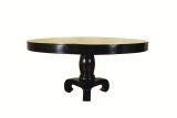 Monumental Pearwood and Ebonized Pearwood Center or Dining Table