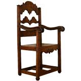 Italian Provincial LXIV Pinewood Poltrone