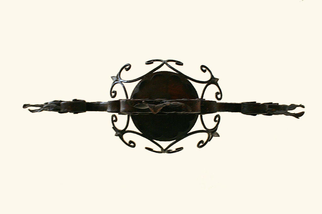 Italian Wrought Iron 1-Light Chandelier