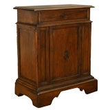 Antique Italian (Emilia Romagna) Baroque Walnut Piccolo Credenza
