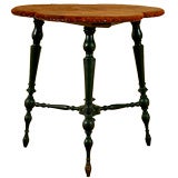 Late Louis Philippe Ebonized Side Table Late Louis Philippe Ebonized Side Table