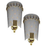 PAIR Small Sconces by Brusotti. C 1938