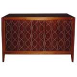 Vintage Booth/Russel 50's Inlaid Cabinet.Circa 1952