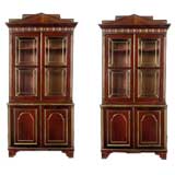 PAIR Russian Neoclassical Cabinets. 19th Century