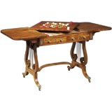 Regency Sofa Games Table. Circa 1810