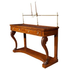 Regency Mahogany Console Table. Circa 1815