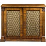 Regency Rosewood Side Cabinet.  Circa 1830