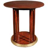 Josef Hoffmann Beechwood Pedestal Table. Circa 1908