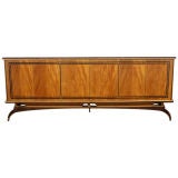 Italian Mid C Modern Mahogany Cabinet