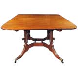 George III Drop Leaf Dining Table, Circa 1800