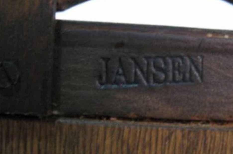 Gilt and Eglomise Jansen Mirror. Mid 20th Century 2