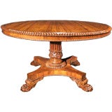Regency Rosewood Center Table. C 1820