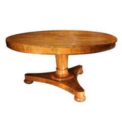 Regency Rosewood Center Table. Circa 1830