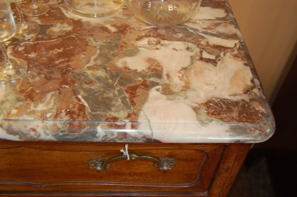 Louis XV Marble top commode