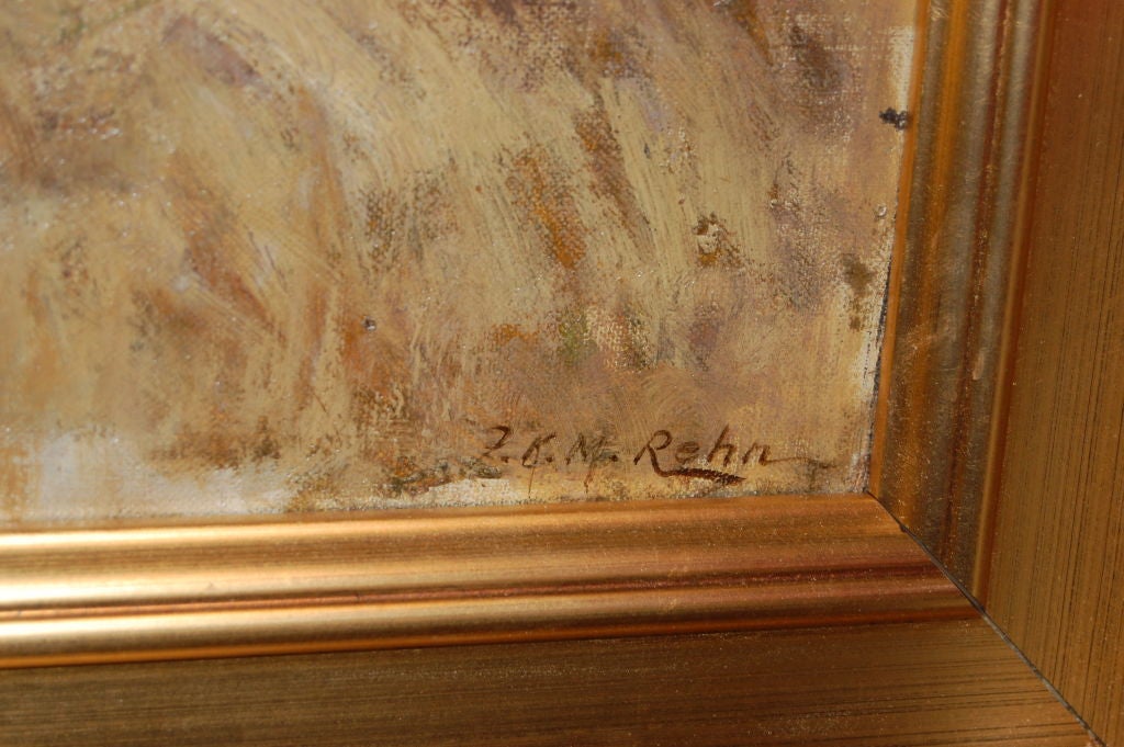 Frank Knox Morton Rehn Oil on canvas