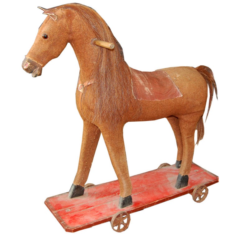 lLate 19th C. Toy Horse For Sale