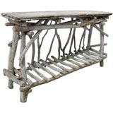 Rustic console