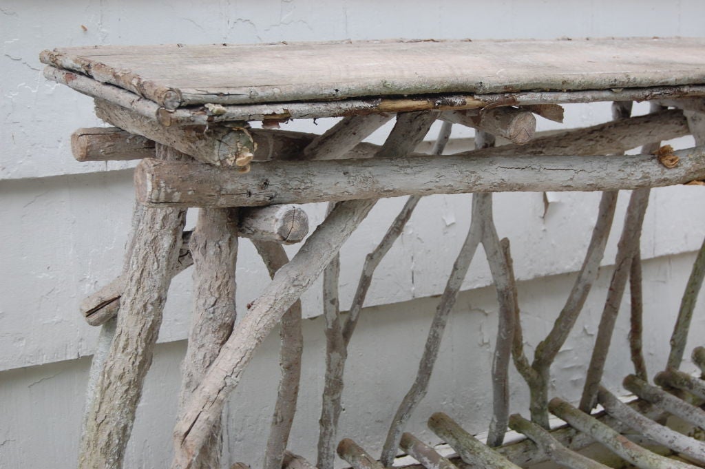 Rustic console