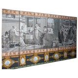 Early 19th Century Six Panel French Wall Screen