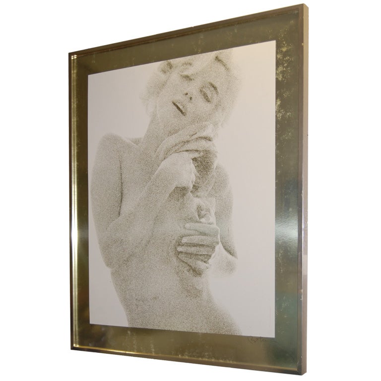 Marilyn Monroe Lithograph (artists proff) signed by Bert Stern