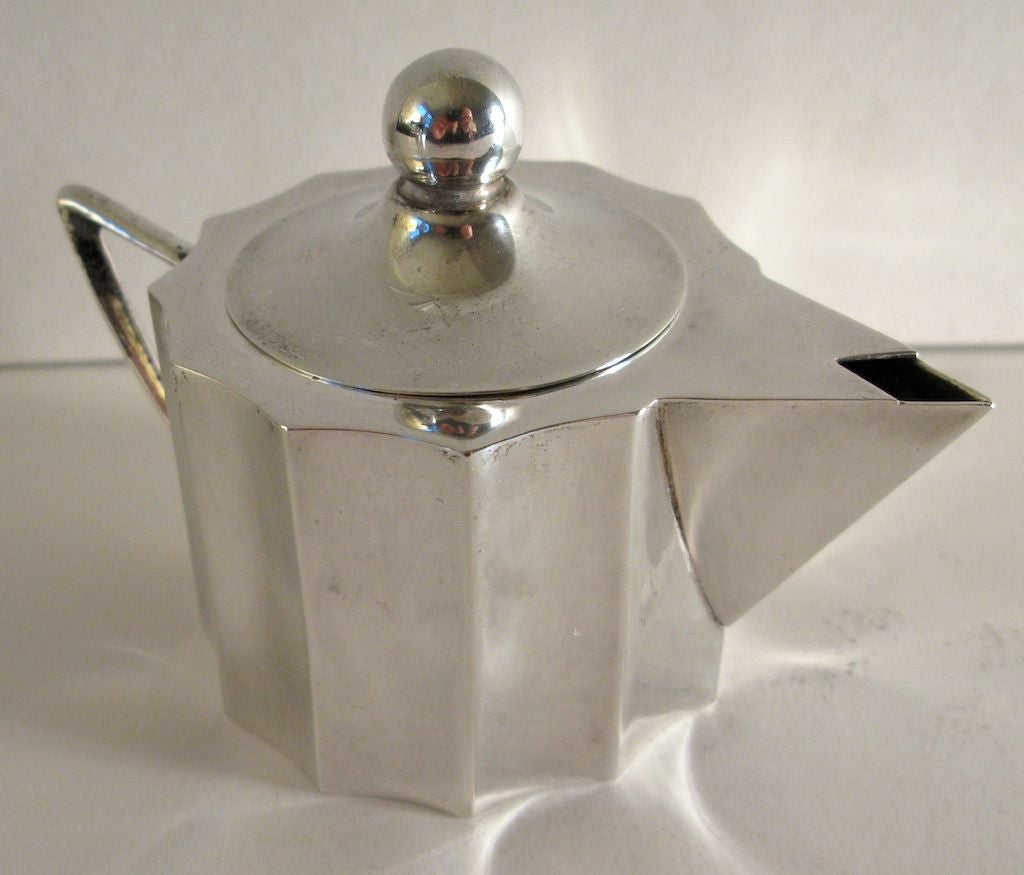 Cubistic Mexican Silver Service