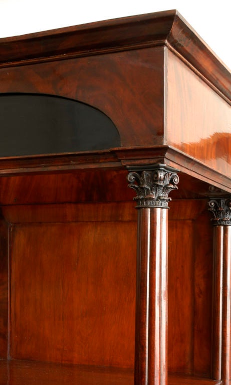 A Baltic Mahogany and Ormolu Mounted Etagere